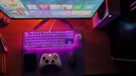img 1 attached to Gaming Keyboard Motospeed K87S RGB Outemu Red, White, Russian review by Kiril Filipov ᠌