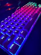img 1 attached to Gaming Keyboard Motospeed K87S RGB Outemu Red, White, Russian review by Wiktor Paul ᠌