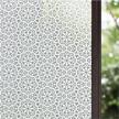 privacy window film frosted film for glass no glue static cling anti-uv window sticker decorative window paper for home office living room logo