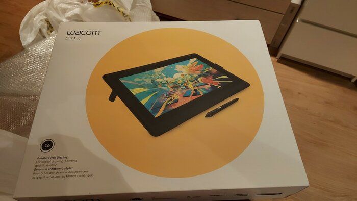 img 3 attached to Wacom DTK1660K0A Cintiq 16 Drawing Tablet: A Powerful Screen-based Sketching Tool review by Kiril Tilkov ᠌