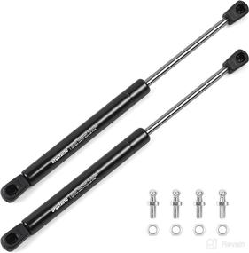 img 4 attached to 🔧 12 inch Gas Strut - 178N/40Lbs Universal Lift Support - 80 Lbs Force Per Set - Replacement for Camper Shell Shocks, Canopy, Tool Box, Truck Cap - OEM # C16-11028 (Pack of 2)