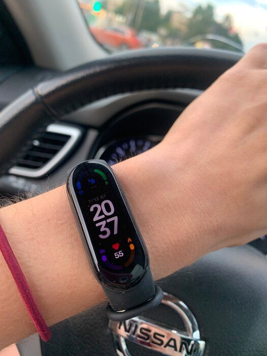 img 1 attached to Ultimate Fitness Tracker: Xiaomi Mi Smart 🏋️ Band 6 - 1.56'' Offers Unmatched Features and Performance review by Ognian Dimoff ᠌