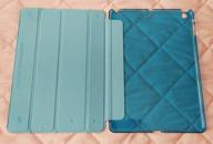 img 2 attached to Tablet case for Apple iPad 9.7 (2017/2018) / iPad Air / iPad Air 2, ultra-thin, transforms into a stand (light green) review by Stanislaw Kimsa ᠌
