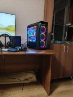img 1 attached to 💻 Aerocool SL5200 FrostPC White Side Window review by Dimitar Konstantinov ᠌