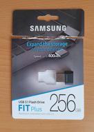 img 1 attached to Samsung USB 3.1 Flash Drive FIT Plus 64 GB, 1 pc, black review by Bogdan Mironow ᠌