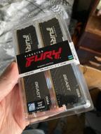 img 1 attached to RAM for computer 32Gb (2x16Gb) PC4-25600 3200MHz DDR4 DIMM CL16 Kingston FURY Beast Black (KF432C16BB1K2/32) review by Dimitar Mitev ᠌