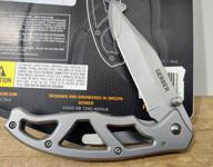 img 2 attached to Folding knife Gerber Paraframe I Fine edge silver review by Ada Jankowska ᠌