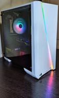 img 2 attached to Aerocool Cylon Mini Micro ATX White PC Box with RGB 13 Window and 8Cm Fan review by Boyan Denkov ᠌