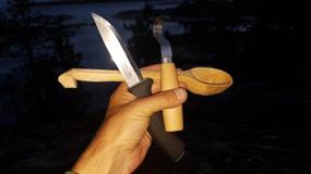 img 7 attached to The Ultimate Morakniv Bushcraft Knife: Incomparable Performance in Sleek Black