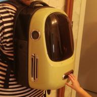 img 3 attached to Convenient and Comfortable PETKIT Pet Backpack Carrier for Cats review by Celina Kowalewska ᠌