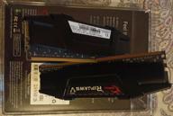 img 3 attached to G.Skill Ripjaws V Series 32GB (2 x 16GB) 💪 DDR4 3600 CL16-19-19-39 1.35V Dual Channel Desktop Memory Model F4-3600C16D-32GVKC review by Jnis Muinieks ᠌