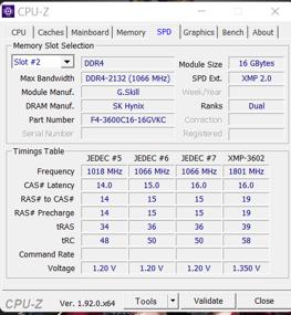 img 8 attached to G.Skill Ripjaws V Series 32GB (2 x 16GB) 💪 DDR4 3600 CL16-19-19-39 1.35V Dual Channel Desktop Memory Model F4-3600C16D-32GVKC