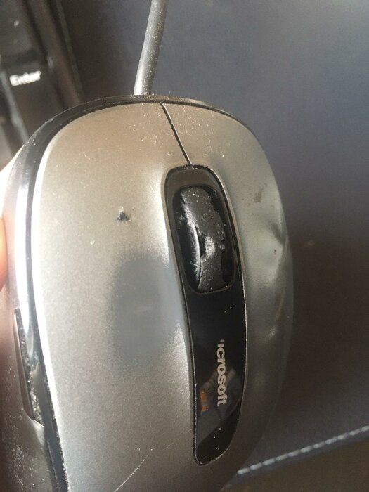 img 1 attached to 🖱️ Upgrade Your Computer Workstation with the Microsoft Comfort Mouse 4500 for Business in Lochness Gray - Wired USB Mouse with Customizable Buttons Compatible with PC/Laptop review by Adam Domaski ᠌