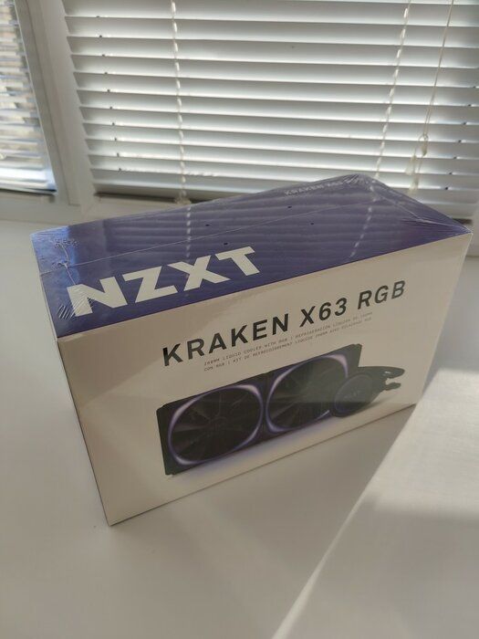img 1 attached to 💦 Enhanced NZXT Kraken X63 280mm - RL-KRX63-01 - AIO RGB CPU Liquid Cooler - Innovative Rotating Infinity Mirror Design - Upgraded Pump - Powered by CAM V4 - RGB Connector - AER P 140mm Radiator Fans (2 Included) review by Adam Mielczarek ᠌