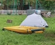 img 1 attached to Double trekking tent Bestway Activebase 2 Tent 68089, turquoise review by Anabela Kovacicova ᠌
