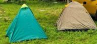 img 2 attached to Double trekking tent Bestway Activebase 2 Tent 68089, turquoise review by Anabela Kovacicova ᠌