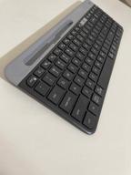 img 1 attached to The Perfect Productivity Companion: Logitech K580 Slim Multi-Device Wireless Keyboard for Chrome OS review by Mateusz Dbkowski ᠌