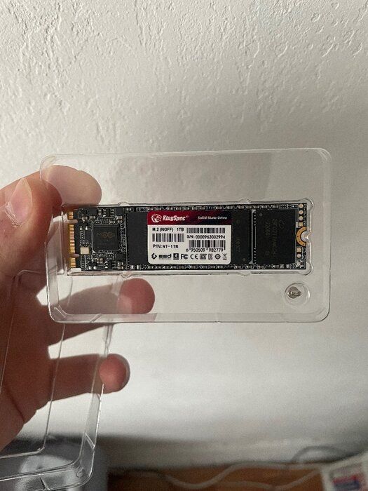 img 3 attached to 💽 1TB KingSpec M.2 2280 SATA III 6 Gb/s 3D NAND NGFF Internal SSD (NT-1TB) review by Vassil Ganchev ᠌