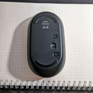 img 2 attached to Logitech POP Mouse - Wireless Emoji Customizable Mouse, SilentTouch, Precision/Speed Scroll, Compact Bluetooth Design, Multi-Device Support, OS Compatible - Daydream Mint review by Mateusz Marek ᠌