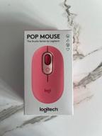 img 3 attached to Logitech POP Mouse - Wireless Emoji Customizable Mouse, SilentTouch, Precision/Speed Scroll, Compact Bluetooth Design, Multi-Device Support, OS Compatible - Daydream Mint review by Wiktor Krel ᠌