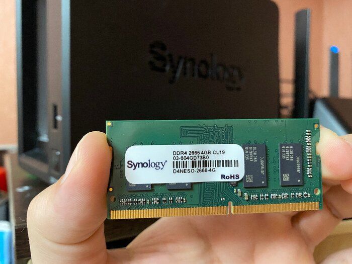 Synology 16 Go (1 x 16 Go) DDR4 ECC Un-buffered SO-DIMM 2666 MHz