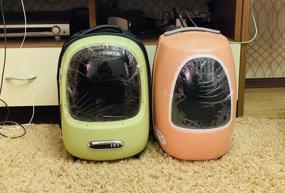 img 8 attached to Convenient and Comfortable PETKIT Pet Backpack Carrier for Cats