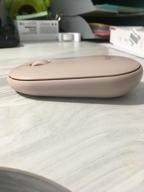 img 2 attached to Enhance Your iPad Experience with Logitech Pebble i345 Wireless Bluetooth Mouse in Stylish Off White review by Jnis Uptis ᠌