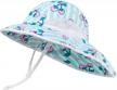 protect your little one: upf 50+ sun hat for babies and toddlers with wide brim and neck flap logo