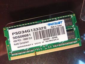 img 6 attached to 💪 Patriot Signature 4 GB PC3-10600 (1333 MHz) DDR3 Desktop Memory - Reliable Performance for Your PC!