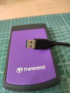 img 1 attached to 2 Transcend 4TB StoreJet 25H3 Anti-Shock Rugged Portable External Hard Drives (Purple) + 2 Compact Hard Drive Cases - Ultimate Storage and Protection Solution review by Kiril Andreev ᠌