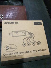 img 5 attached to AVerMedia EZMaker 7 USB Видеозахватная карта: преобразуйте RCA Composite, VHS в DVD с S-Video | Включено программное обеспечение Cyberlink Media Suite | Поддержка Windows 10 (C039)