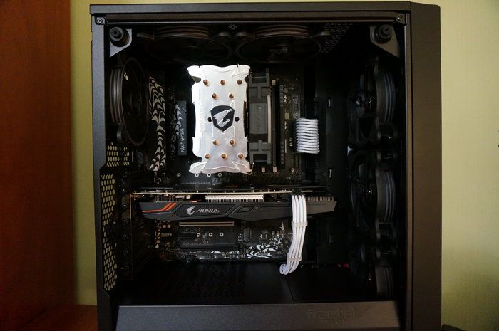 img 1 attached to 🔳 Fractal FD CA Mesh C BKO TGL Compact Tempered Glass Airflow review by Mateusz Daczka ᠌