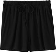 cozy up in comfort with vislivin women's stretchy pajama shorts & pants logo