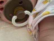 img 1 attached to Pacifier Denmark Soother Nipple Natural Baby Care for Pacifiers, Teethers & Teething Relief review by gnes Csepregi ᠌