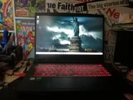 img 1 attached to 15.6" Notebook MSI GF63-216RU 1920x1080, Intel Core i7 11800H 2.3GHz, RAM 8GB, DDR4, SSD 512GB, NVIDIA GeForce RTX 3050, Windows 10 Home, 9S7-16R612-216, black review by Wiktor Wiater ᠌