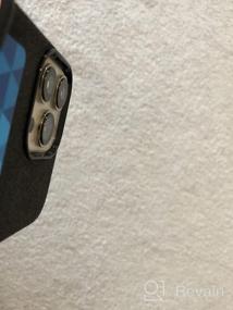 img 5 attached to Черный тканевый чехол для карт с улучшенной защитой камеры для IPhone 13 Pro — серия Lopie'S Sea Island из хлопка для кожи — дизайн с двумя держателями для карт