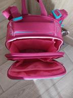 img 2 attached to Berlingo Expert Colorful butterfly satchel, purple/lilac/turquoise review by Adam Rymko ᠌