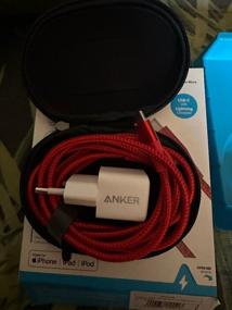 img 8 attached to Кабель Anker USB C для iPhone 13 Pro Max, AirPods Pro [6 футов, 2 штуки] Powerline+ II Nylon Braided - поддерживается улучшенная передача энергии