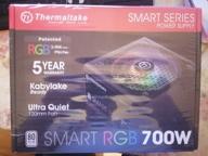 img 1 attached to PSU Thermaltake Smart RGB 700W black review by Andrey  Msexcell ᠌