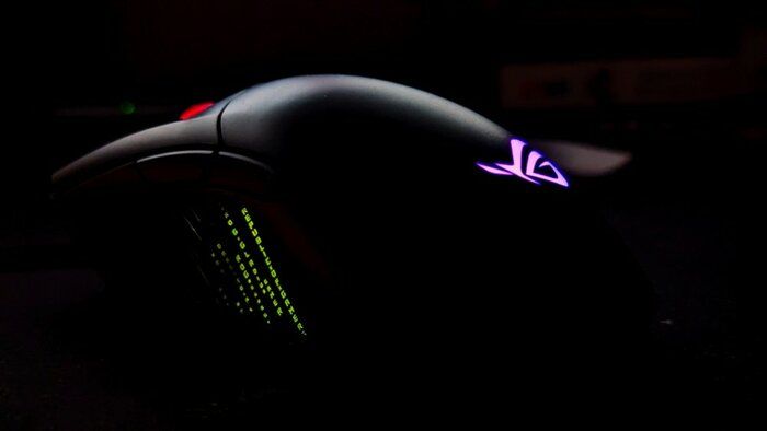 img 1 attached to 🖱️ Enhance Your Gaming Experience with ASUS ROG Gladius III Wired Gaming Mouse: 19,000 DPI Sensor, Hot Swappable Push-Fit II Switches, Ergonomic Design, ROG Omni Mouse Feet, Aura Sync RGB Lighting, and More! review by Stanisaw Krlak ᠌