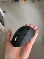 img 1 attached to Renewed Logitech M720 Wireless Triathlon Mouse with Bluetooth, Hyper-Fast Scrolling and USB Unifying Receiver for PC, Laptop - Black review by Micha Zikowski ᠌