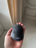 img 3 attached to Renewed Logitech M720 Wireless Triathlon Mouse with Bluetooth, Hyper-Fast Scrolling and USB Unifying Receiver for PC, Laptop - Black review by Micha Zikowski ᠌