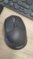 img 1 attached to Renewed Logitech M720 Wireless Triathlon Mouse with Bluetooth, Hyper-Fast Scrolling and USB Unifying Receiver for PC, Laptop - Black review by Dimitar Mitev ᠌