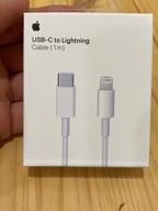 img 1 attached to Apple Lightning to USB-C Cable 1 meter (MQGJ2ZM/A / MX0K2ZM/A) review by Boyan Marinov ᠌
