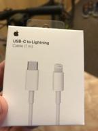 img 1 attached to Apple Lightning to USB-C Cable 1 meter (MQGJ2ZM/A / MX0K2ZM/A) review by Boyan Teoharov ᠌