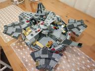 img 1 attached to LEGO Star Wars Episode IX 75257 Millennium Falcon review by Adam Nowak ᠌