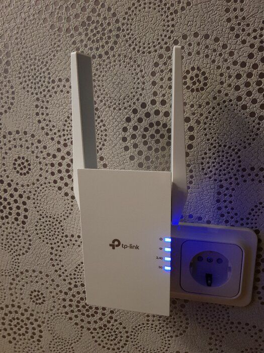 img 1 attached to Enhance Your WiFi Coverage with Certified Refurbished TP-Link AX1500 WiFi Extender (RE505X) review by Andrey Zagorov ᠌