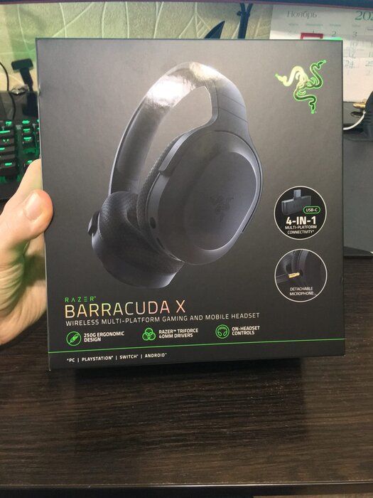 img 1 attached to Renewed Razer Barracuda X Wireless Gaming Headset with Multi-Platform Compatibility and Lightweight Ergonomic Design review by Micha wierczewski ᠌