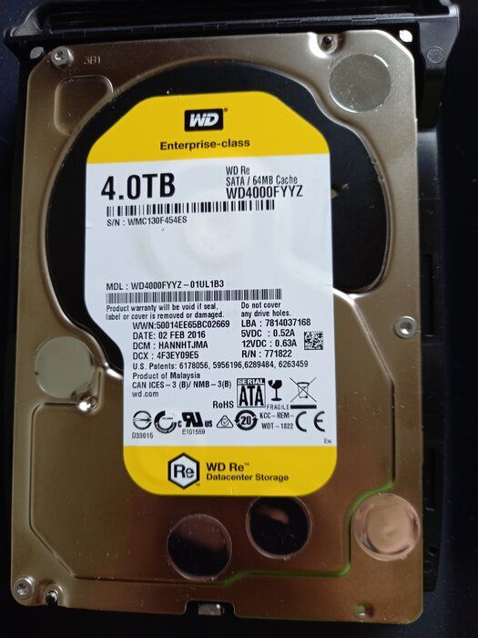 img 1 attached to Western Digital WD4000FYYZ ENTERPRISE Internal review by Momchil Kinov ᠌