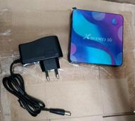 img 1 attached to 📺 Evanpo Android 9.0 TV Box - 4GB RAM 64GB ROM - 3D/4K/6K Ultra HD - H.265 - 2.4GHz WiFi - USB 3.0 - HDR - With Wireless Mini Keyboard review by Andrey Alajov ᠌